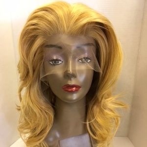 Gorgeous Golden Blond Lace Front Synthetic Wig